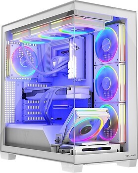 Фото Modecom Volcano Stellar ARGB Midi 8F w/o PSU White (AT-STELLAR-8F-ARGB-20)