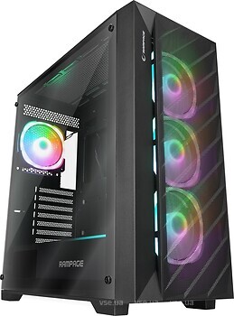 Фото Rampage Prime Mesh ARGB w/o PSU Black