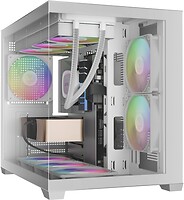 Фото Gamdias AURA GC10M V2 ARGB w/o PSU White (4711514503166)