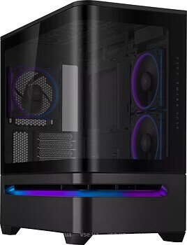 Фото Asus Prime AP202 ARGB Tempered Glass w/o PSU Black (90DC00P0-B19000)