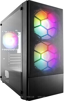 Фото 1stPlayer D4-M-BK-2F1P-1F1 w/o PSU Black
