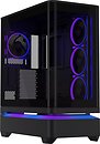 Фото Asus Prime AP304 ARGB Tempered Glass w/o PSU Black (90DC0110-B19000)