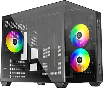 Фото ID-Cooling View 500 ARGB w/o PSU Black