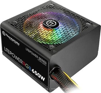 Фото Thermaltake TT LitePower RGB 650W (PS-LTP-0650NHSANE-1)