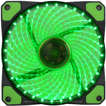 Фото GameMax Galeforce 32x Green LED (GMX-GF12G)