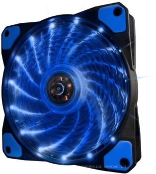 Фото Frime Iris LED Fan 15LED Blue (FLF-HB120B15)