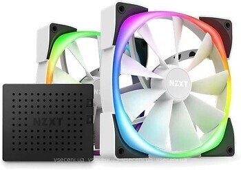 Фото NZXT Aer RGB 2 Twin Starter White (HF-2814C-DW)