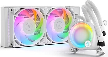 Фото EKWB EK-Nucleus AIO CR240 Lux D-RGB White (3831109897843)