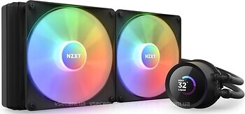 Фото NZXT Kraken 280 RGB LCD Black (RL-KR280-B1)