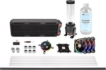 Фото Thermaltake Pacific M360 D5 Hard Tube Water Cooling Kit (CL-W217-CU00SW-A)