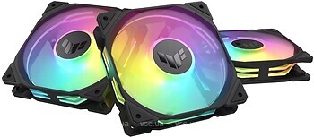 Фото Asus TUF Gaming TR120 ARGB Reverse Triple Pack Black (90DA00D0-B09020)