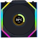 Фото Lian Li Uni Fan SL Wireless LCD 120 Reverse Blade (G99.12RSLLCD1W1B.00)