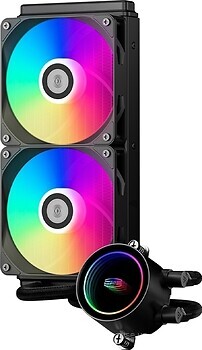 Фото PCcooler DA240 ARGB BK (DA240-BKAWXX-GL)