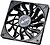 Фото Akasa Slimfan PWM 120 Black (AK-FN078)