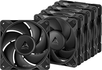 Фото Arctic P12 Pro PST 5 Pack Black (ACFAN00307A)
