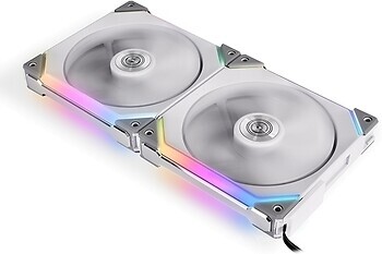 Фото Lian Li Uni Fan SL140 ARGB 2-Pack with Controller White (UF-SL140-2W)