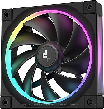 Фото DeepCool FL12 ARGB Black (R-FL12-BKAPN1-G)