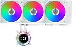 Фото Lian Li Hydroshift II LCD-C 360CL White (G89.GHS2LCD36RW.00)