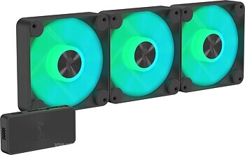 Фото Aerocool APNX FP1-R 120 ARGB 3 in 1 Black (APF3-PF11267.11)