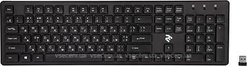 Фото 2E KS 101 Slim WL Black USB (2E-KS101WB)