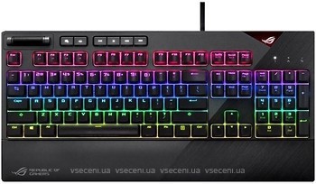 Фото Asus ROG Strix Flare Cherry MX Brown US Black USB (90MP00M1-B0UA00)