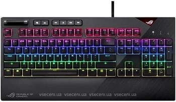 Фото Asus ROG Strix Flare Cherry MX Brown US Black USB (90MP00M1-B0UA00)