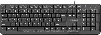 Фото Natec Trout Slim US Black USB (NKL-0967)