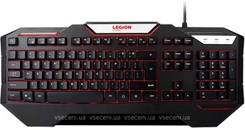 Фото Lenovo Legion K200 RU Black USB (GX30P98215)