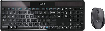 Фото Logitech MK750 Wireless Solar Keyboard & Marathon Mouse Combo Black USB (920)