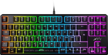 Фото Xtrfy K4 TKL Kailh Red UA Black USB