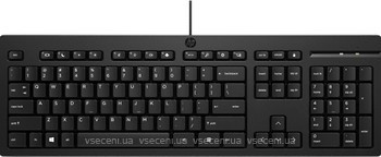 Фото HP Wired 125 Black USB (266C9AA)