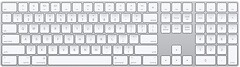 Фото Apple Magic Keyboard with Numeric Keypad White Bluetooth (MQ052)