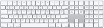 Фото Apple Magic Keyboard with Numeric Keypad White Bluetooth (MQ052)