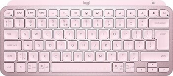 Фото Logitech MX Keys Mini Wireless Illuminated Rose Bluetooth (920-010500)