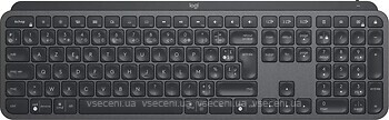 Фото Logitech MX Keys Advanced Wireless Illuminated Graphite USB/Bluetooth (920-009415)