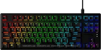 Фото HyperX Alloy Origins Core PBT Mechanical Gaming Keyboard Black USB (639N9AA)