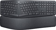 Фото Logitech Ergo K860 Split Ergonomic Keyboard Black Bluetooth/USB (920-010108)