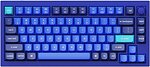 Фото Keychron Q1 QMK Custom Mechanical Keyboard V2 Gateron G Pro Red Navy Blue USB (Q1O1)