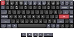 Фото Keychron K2 Pro 84 Gateron Red Black Bluetooth/USB (K3PB1)