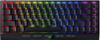 Фото Razer BlackWidow V3 Mini Hyperspeed Black Edition Green Switch Black USB (RZ03-03891400-R3M1)