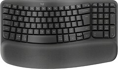 Фото Logitech Wave Keys Graphite Bluetooth/USB (920-012304)