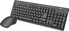 Фото Trust Ziva Wireless Keyboard and Mouse Black USB (22025)