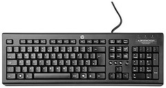 Фото HP Classic Wired Keyboard US Black USB (WZ972AA)