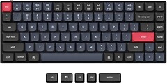 Фото Keychron S1 QMK Custom Mechanical Keyboard Black USB (S1-H1)