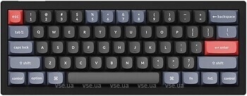 Фото Keychron V4 QMK Custom Mechanical Keyboard Carbon Black USB (V4-B1)