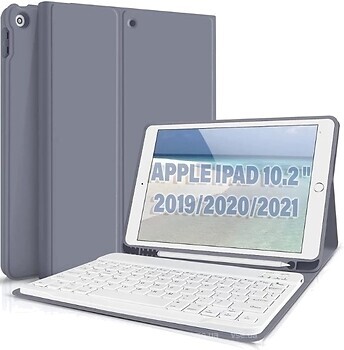 Фото BeCover Keyboard for iPad 10.2 2019/2020/2021 Purple Bluetooth (711138)