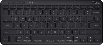 Фото Trust Lyra Compact Wireless Keyboard Black Bluetooth/USB (24707)