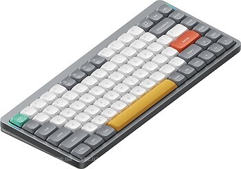 Фото NuPhy Air75 V2 Gateron Low-profile Moss Lunar Gray Bluetooth/USB (AIR75V2LGMOS)