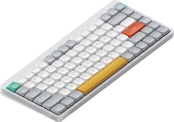 Фото NuPhy Air75 V2 Gateron Low-profile Wisteria Ionic White Bluetooth/USB (AIR75V2IWWST)