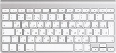 Фото Apple Magic Keyboard US White Bluetooth (MC184LL/A)